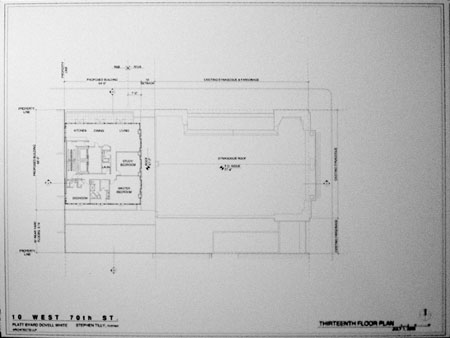 P7100041-Thirteenth Floor Plan July 1 2003